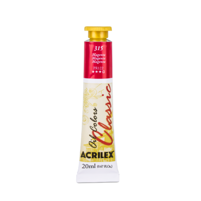 Óleo Classic Acrilex 20 Ml | Pintura al Óleo para Artistas | Bartola Artística