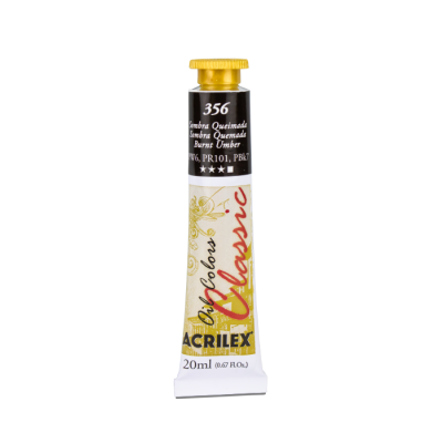Óleo Classic Acrilex 20 Ml | Pintura al Óleo para Artistas | Bartola Artística