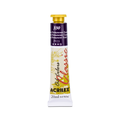 Óleo Classic Acrilex 20 Ml | Pintura al Óleo para Artistas | Bartola Artística