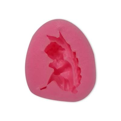 Molde De Silicona Ángel Sentado 006D6-02