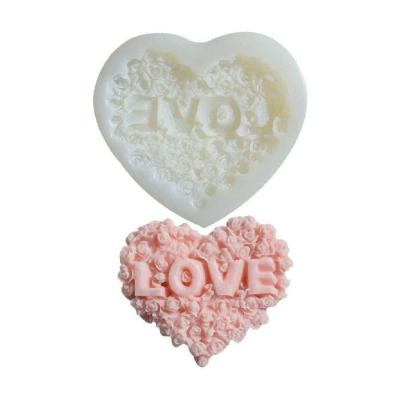 Molde De Silicona Coarazón Love H11-013K7-02
