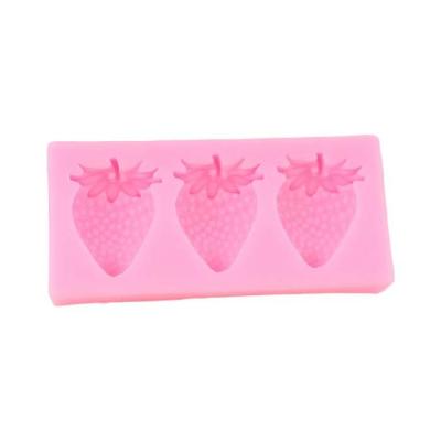 Molde De Silicona Frutillas | Bartola Artística