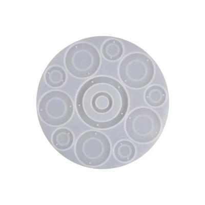 Molde De Silicona Aros Y Circulos | Bartola Artística