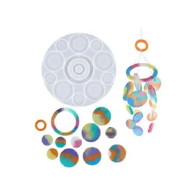 Molde De Silicona Aros Y Circulos | Bartola Artística