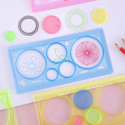 Regla Espirógrafo Para Mandalas