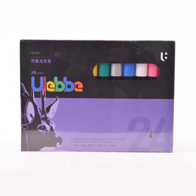 Marcadores Acrilicos Ulebbe X 24 Colores | Bartola Artística