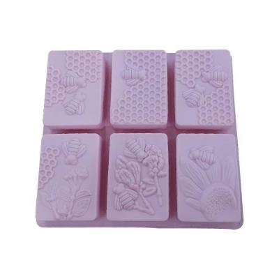 Molde Para Jabón Abeja X 6 Unidades | Bartola Artística