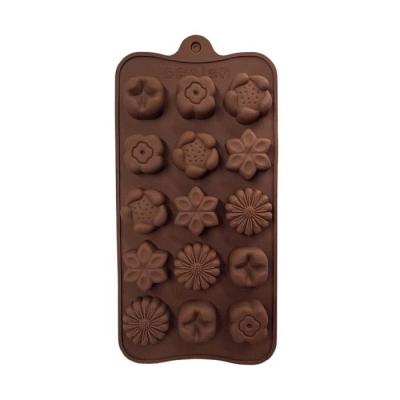 Molde De Reposteria Flores 2 X 15 Cavidades