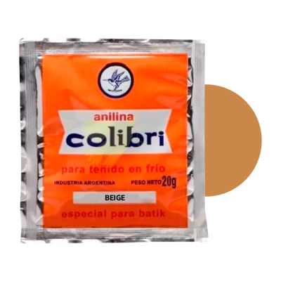 Anilina Teñido en Frío Colibrí 20g | Bartola Artística