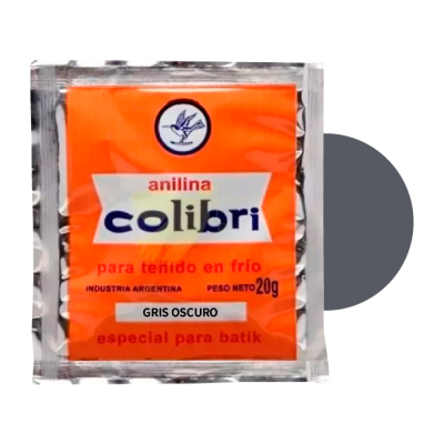 Anilina Teñido en Frío Colibrí 20g | Bartola Artística
