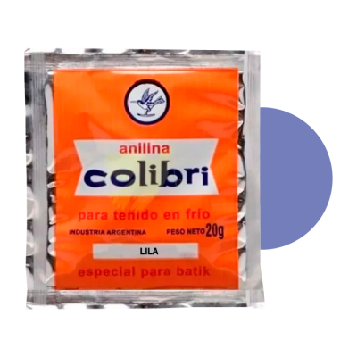 Anilina Teñido en Frío Colibrí 20g | Bartola Artística