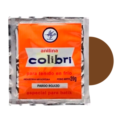 Anilina Teñido en Frío Colibrí 20g | Bartola Artística