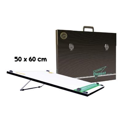 Tablero Portatil 50 X 60 Cm Atril De 1 Posición + Maletín
