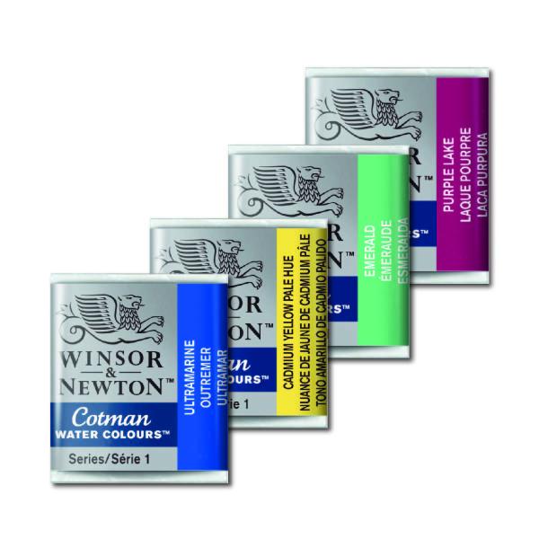 Acuarela En Pastillas Winsor Cotman