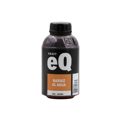 Barniz al Agua EQ Arte 375cc | Brillante, Mate o Satinado | Bartola Artística