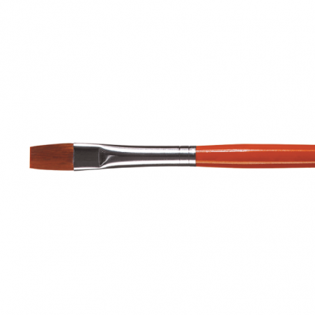 Pincel Chato Fibra Ponex Casan Serie 7010