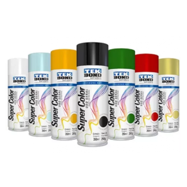 Aerosol Acrílico Tek Bond De Colores Clásicos X 350 Ml