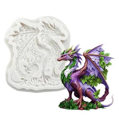 Molde De Silicona Dragón | Bartola Artística