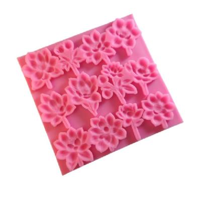Molde De Silicona Flores Patrón | Bartola Artística