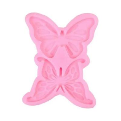 Molde De Silicona Mariposas X 2 | Bartola Artística