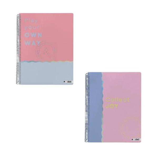 Cuaderno Universitario Mooving A4 Cuadriculado 80 Hjs