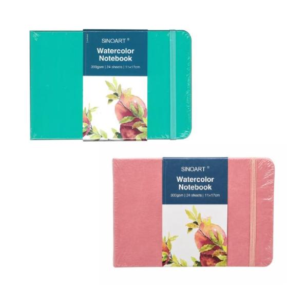 Sinoart Watercolor Cuaderno A5 300 Grs 24 Hjs