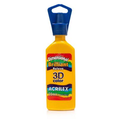 Dimensional 3D Brillante 35 Ml Acrilex Relieve | Bartola Artística