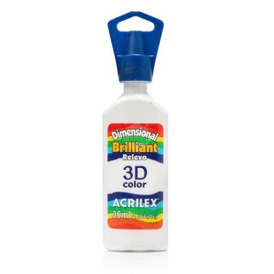 Dimensional 3D Brillante 35 Ml Acrilex Relieve | Bartola Artística