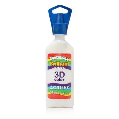 Dimensional 3D Brillante 35 Ml Acrilex Relieve | Bartola Artística