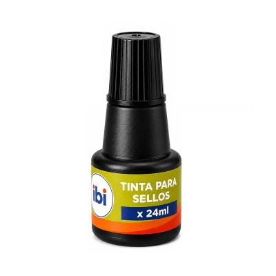 Tinta Sellos IBI X 24 Ml Negro | Bartola Artística