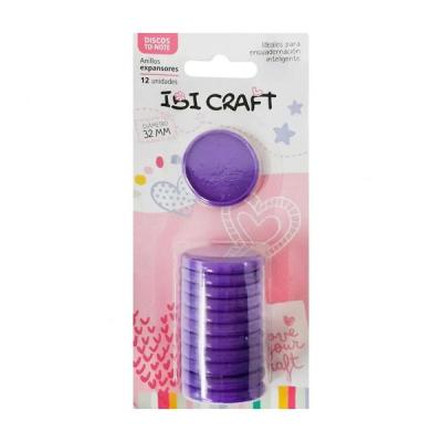 Discos De Expansión 32 Mm X 12 Pcs Lavanda | Bartola Artística