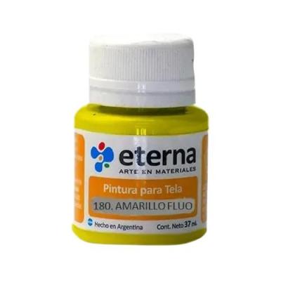 Pintura para Tela Fluo Eterna 37ml | Colores Neón | Bartola Artística