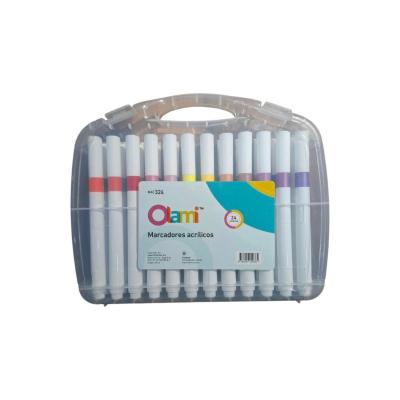 Marcador Acrílico Olami Estuche x 24 | Bartola Artística