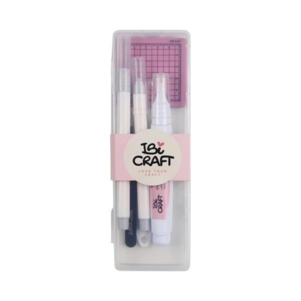 SET HERRAMIENTAS BASICAS PARA SCRAP IBI CRAFT X6 PIEZAS