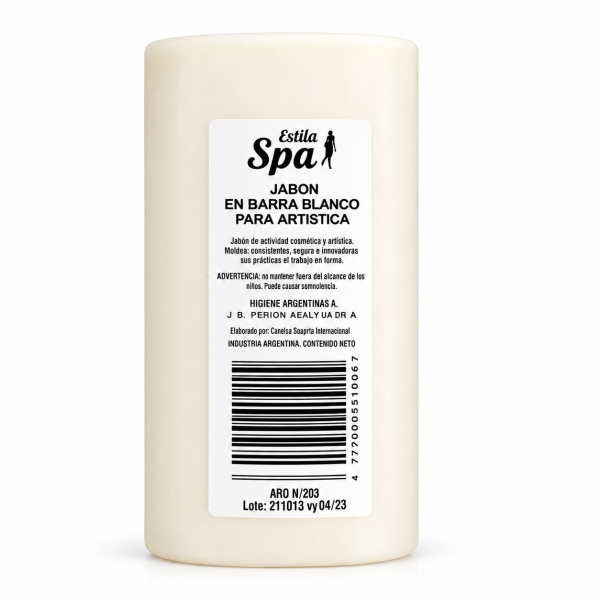 BASE JABON GLICERINA BLANCO X 1 KILO