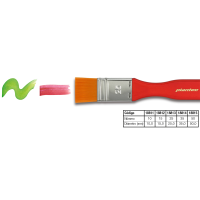 Pinceleta Toray Dorado Serie 8810 N° 35 - Imagen 2