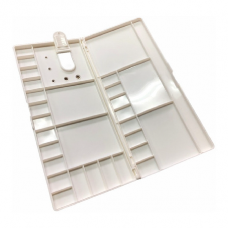 Paleta Mezcladora Plástica Con Tapa Artmate 30,5 X 14 X 2,5 cm