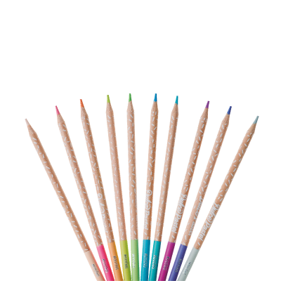 Lápices Dulce Pastel X 10 Colores - Imagen 2