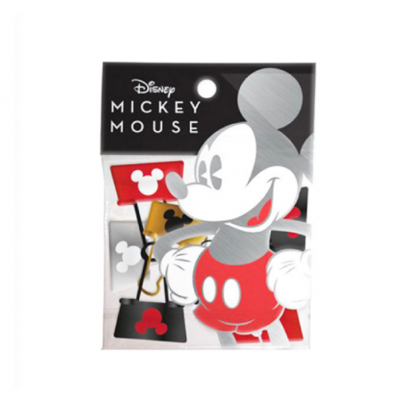 Binder Clips Mickey Mouse Mooving 19 Mm X 12 Unidades