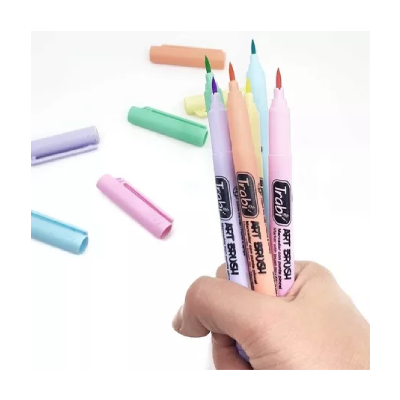 Art Brush Y Microfibra Classic + Pastel Valija X 30 Colores - Imagen 3