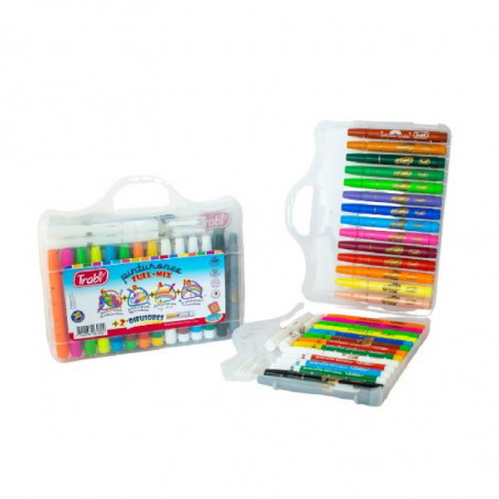 Marcadores Trabi Pinturones Full + Mix x 30 Unidades Jumbo