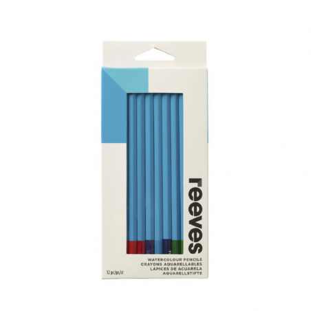 Set Lápiz Reeves Acuarelables X 12