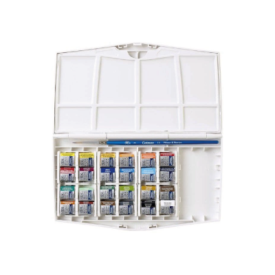 Set De Acuarelas Cotman X 24 Pastillas + 1 Pincel - Imagen 2