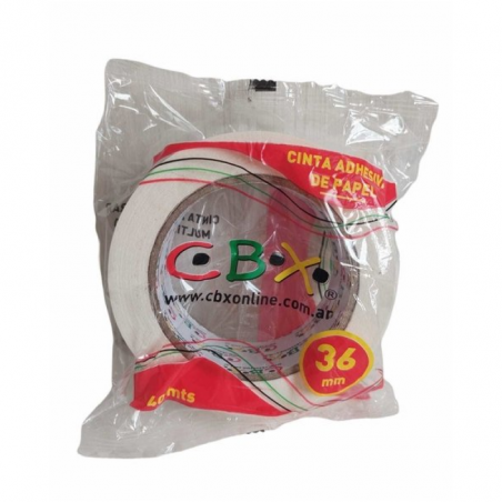 Cinta Papel Cbx 36 Mm X 40 Mts