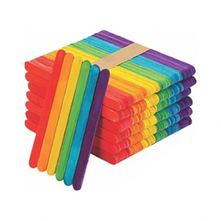 Palitos De Helado Cbx Color X 50 Unidades