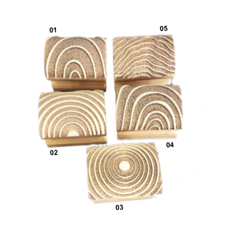 Veteador De Madera Creativa 6 Cm N° 05