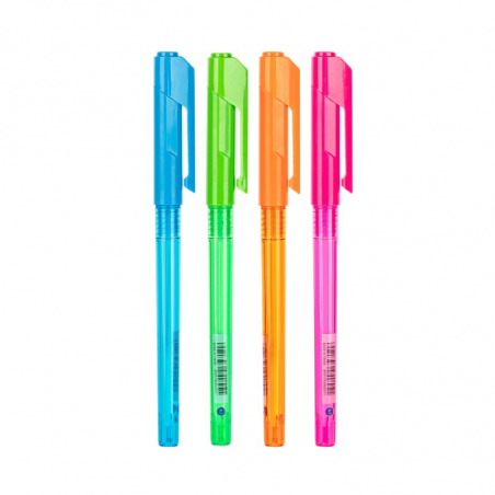 Bolígrafo Deli Arrow Vivos 0.7 Mm Tinta Azul