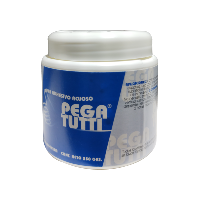 Adhesivo Acuoso Pega Tutti X 250 Grs