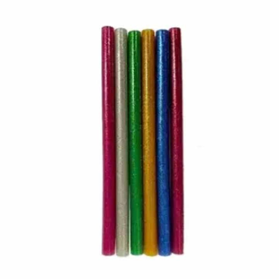 Barras De Silicona Con Glitter 7 Mm X 10 Cm 12 Unidades - Imagen 3