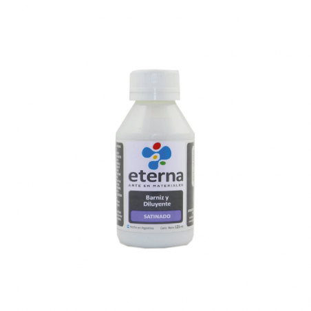 Barniz Y Diluyente Satinado Eterna X 125 ml
